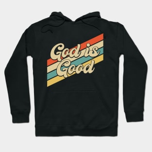Vintage 80s God is Good Christian Hoodie